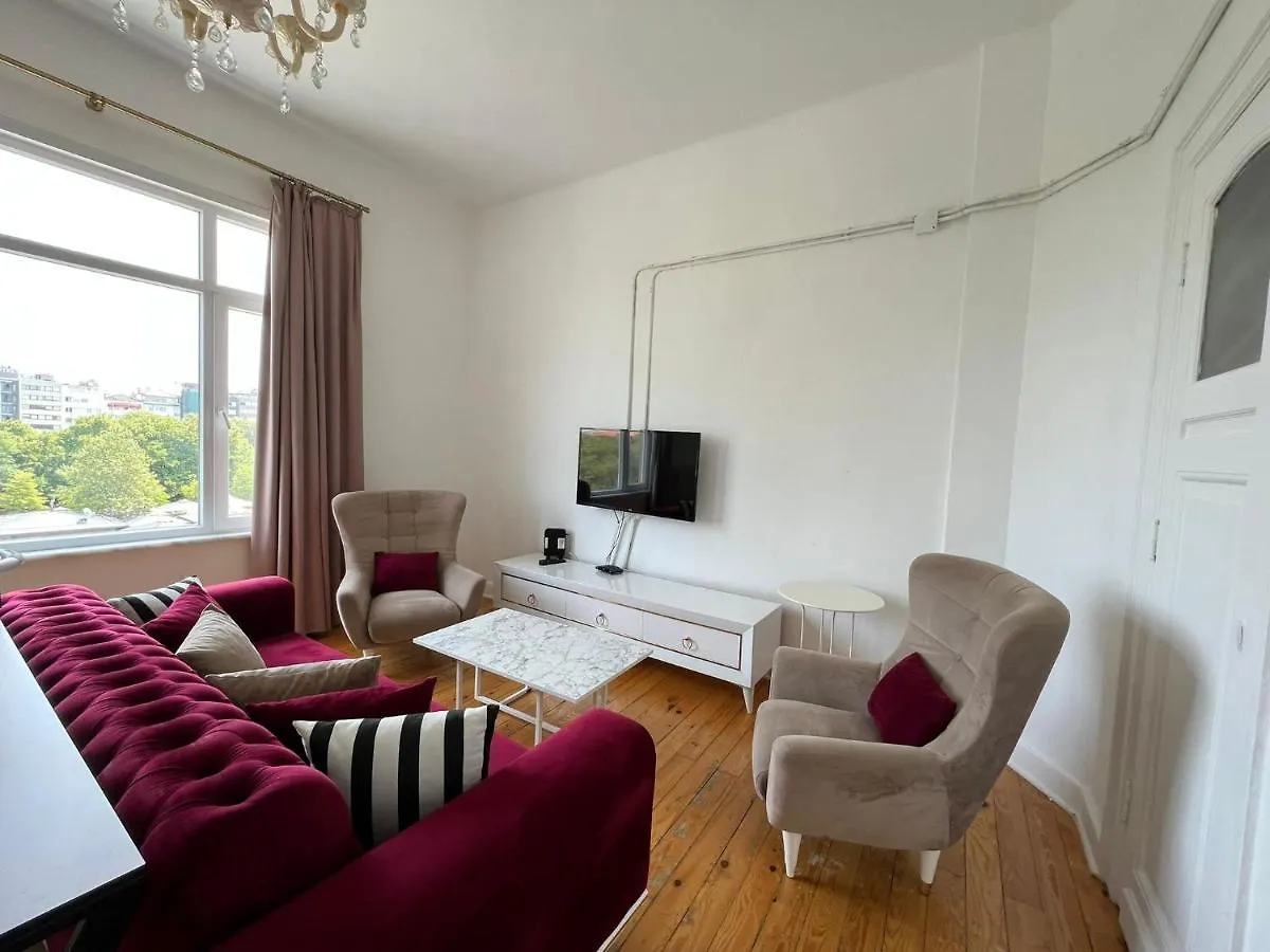 Great View Of Taksim Square, Luxury Furnished On Main Street Of Taksim, Partial Sea View Apartment Istanbul Turkey